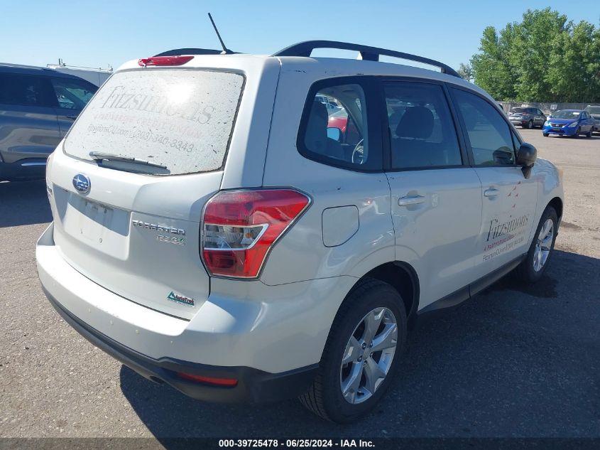 2015 Subaru Forester 2.5I VIN: JF2SJABC8FH452339 Lot: 39725478