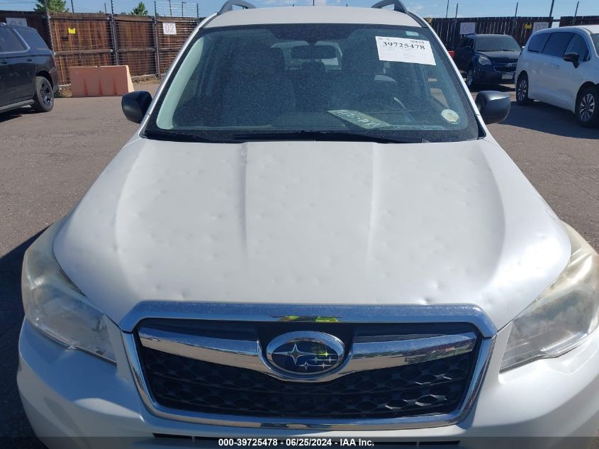 2015 Subaru Forester 2.5I VIN: JF2SJABC8FH452339 Lot: 39725478