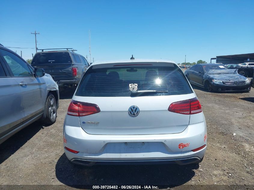 2017 Volkswagen E-Golf Sel Premium VIN: WVWPR7AU3HW950151 Lot: 39725482