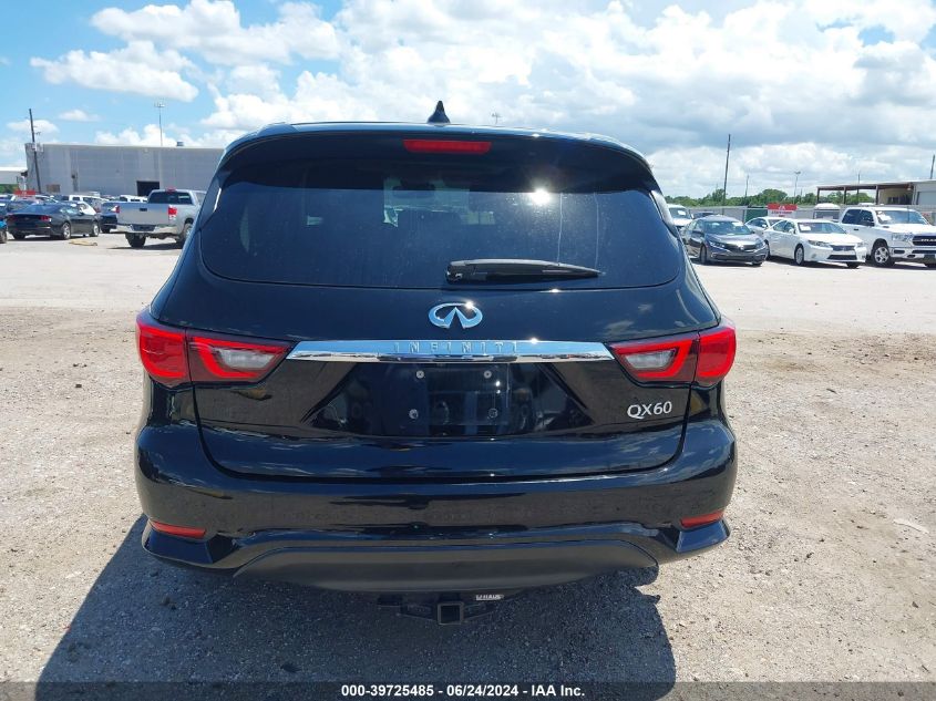 2019 Infiniti Qx60 Pure VIN: 5N1DL0MN0KC529475 Lot: 39725485