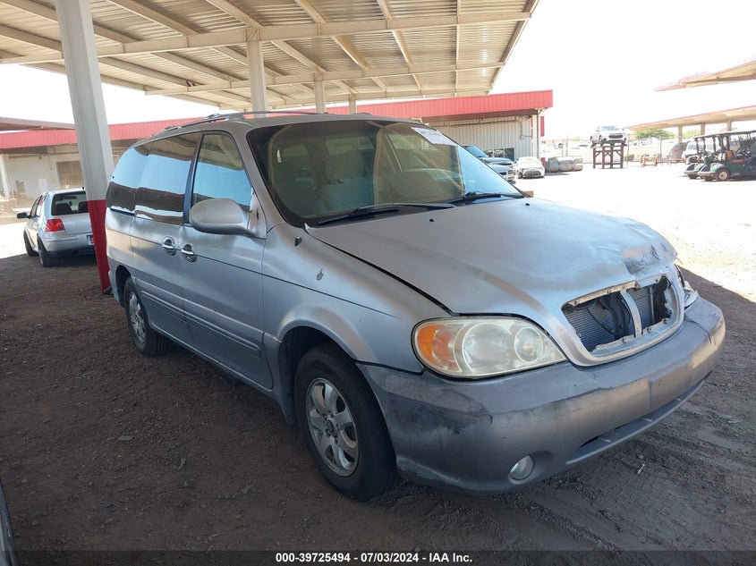 2004 Kia Sedona Ex/Lx VIN: KNDUP131846574162 Lot: 39725494