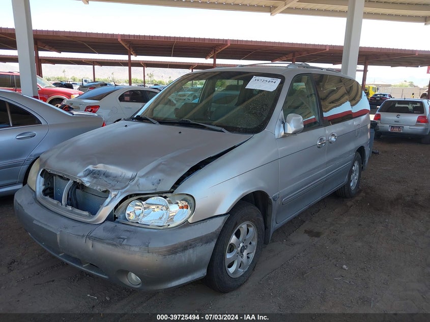 2004 Kia Sedona Ex/Lx VIN: KNDUP131846574162 Lot: 39725494