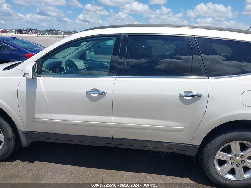 2012 Chevrolet Traverse 1Lt VIN: 1GNKRGED2CJ244998 Lot: 39725518