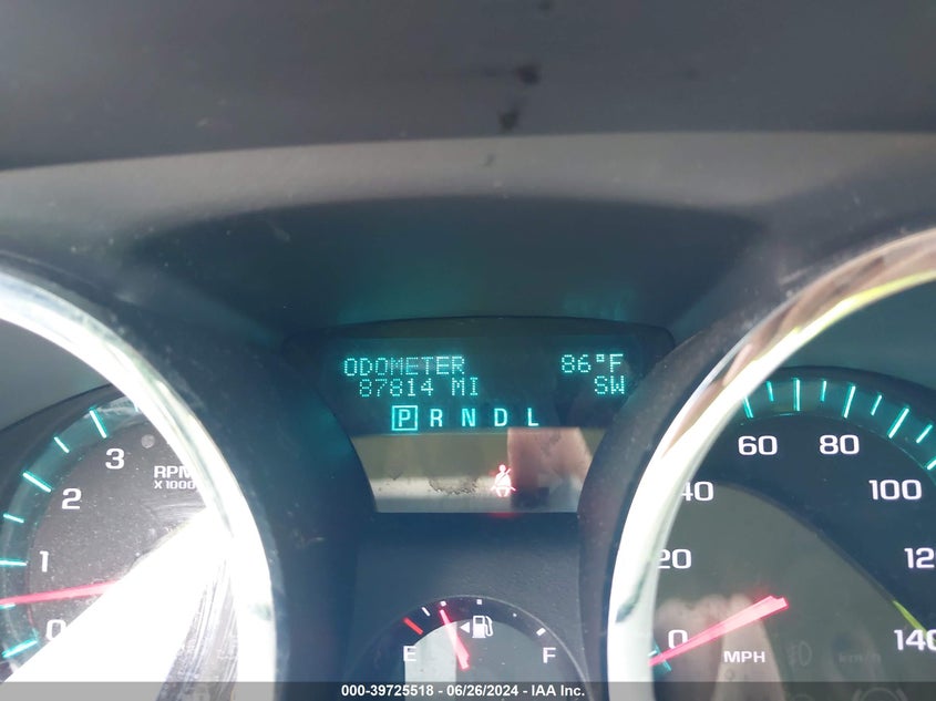 2012 Chevrolet Traverse 1Lt VIN: 1GNKRGED2CJ244998 Lot: 39725518