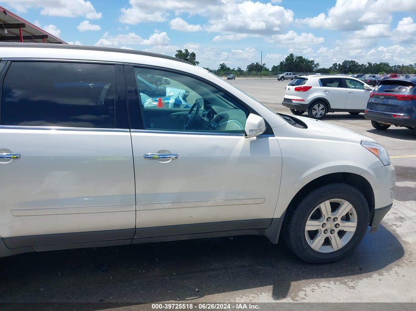2012 Chevrolet Traverse 1Lt VIN: 1GNKRGED2CJ244998 Lot: 39725518