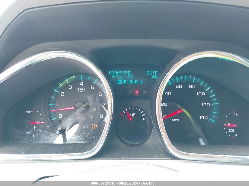 2012 Chevrolet Traverse 1Lt VIN: 1GNKRGED2CJ244998 Lot: 39725518