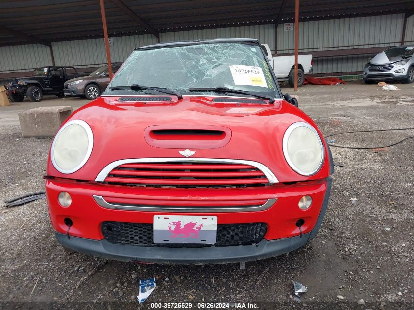 2008 Mini Cooper S VIN: WMWRH33548TL97289 Lot: 39725529