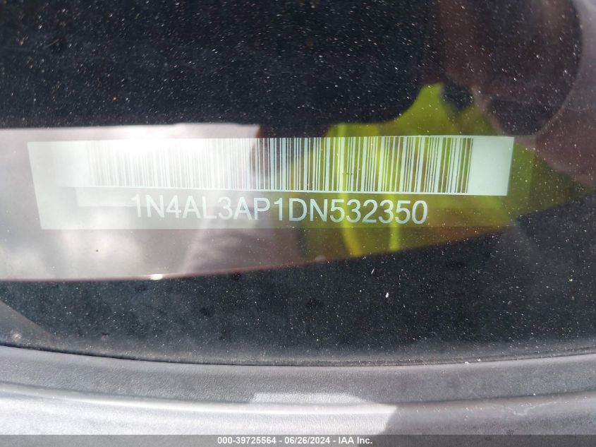 1N4AL3AP1DN532350 2013 Nissan Altima 2.5 S