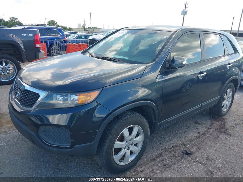 2012 Kia Sorento Lx VIN: 5XYKT3A16CG276609 Lot: 39725573