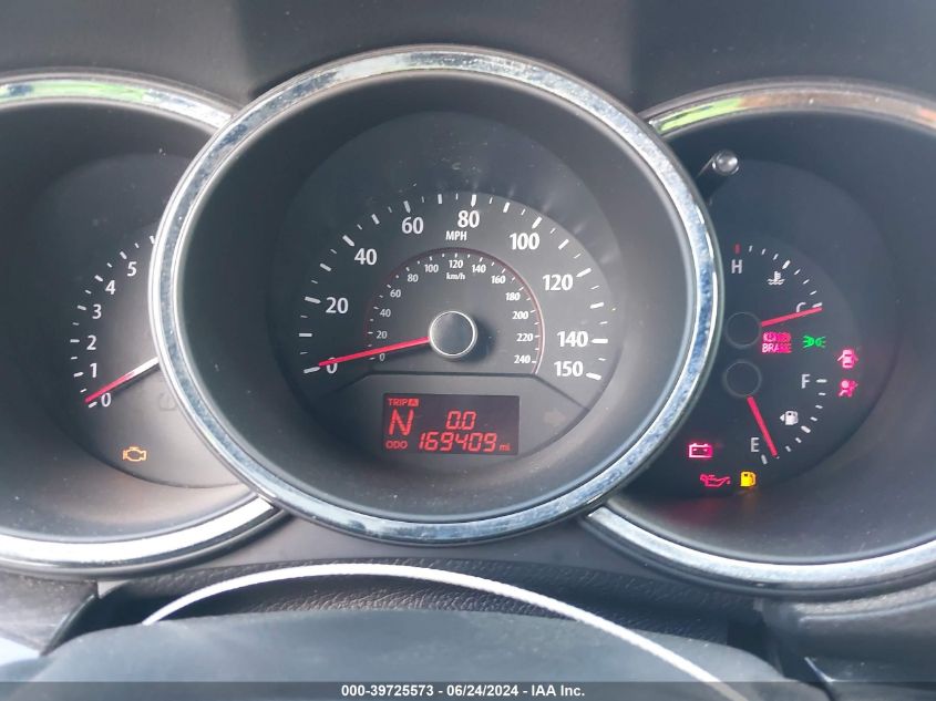 2012 Kia Sorento Lx VIN: 5XYKT3A16CG276609 Lot: 39725573