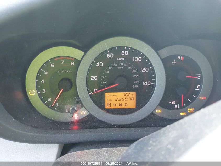 2007 Toyota Rav4 Limited V6 VIN: JTMBK31V875019844 Lot: 39725584