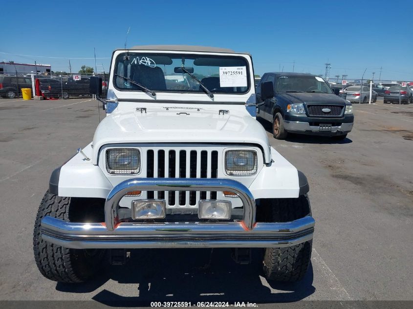 1989 Jeep Wrangler / Yj VIN: 2J4FY29TXKJ133510 Lot: 39725591