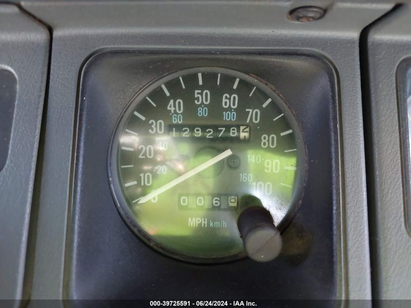 1989 Jeep Wrangler / Yj VIN: 2J4FY29TXKJ133510 Lot: 39725591