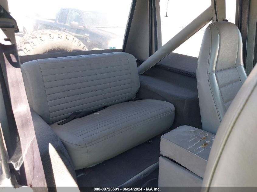 1989 Jeep Wrangler / Yj VIN: 2J4FY29TXKJ133510 Lot: 39725591