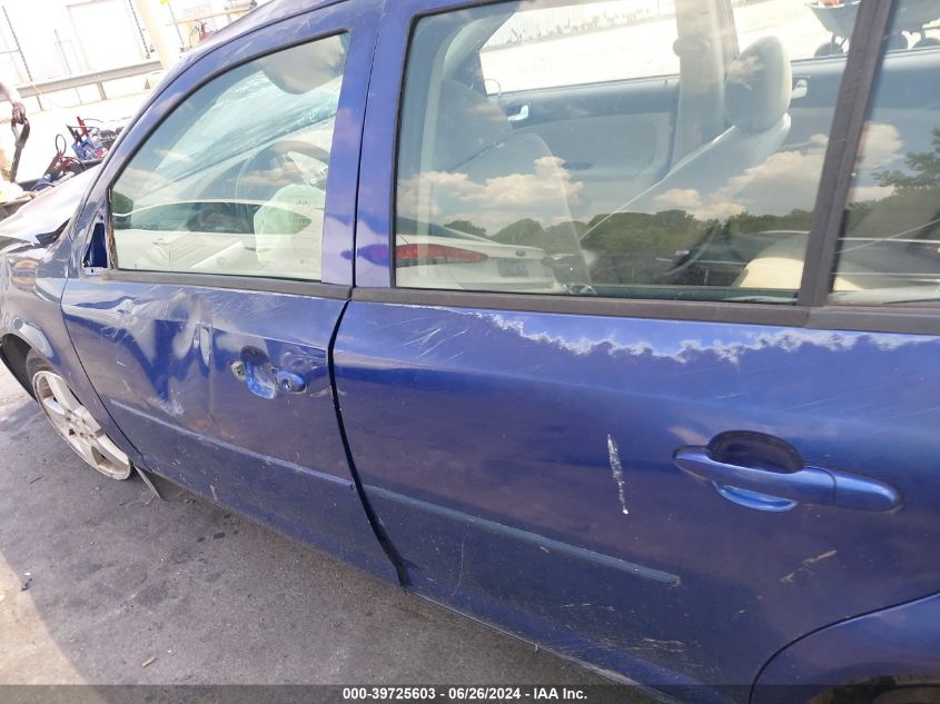 2007 Chevrolet Cobalt Lt VIN: 1G1AL55F377104790 Lot: 39725603