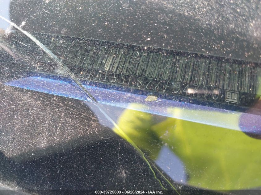 2007 Chevrolet Cobalt Lt VIN: 1G1AL55F377104790 Lot: 39725603