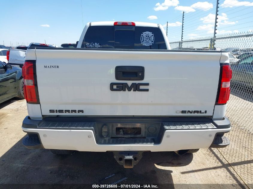 2016 GMC Sierra 2500Hd Denali VIN: 1GT12UE84GF255911 Lot: 39725605