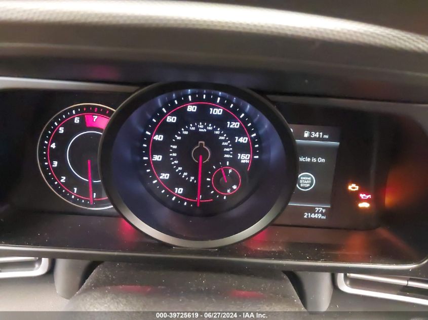 2022 Hyundai Elantra Sel VIN: 5NPLM4AGXNH078834 Lot: 39725619