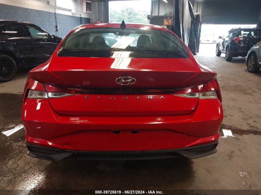 2022 Hyundai Elantra Sel VIN: 5NPLM4AGXNH078834 Lot: 39725619