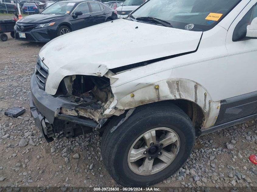 2007 Kia Sorento Ex VIN: KNDJD736575721655 Lot: 39725630