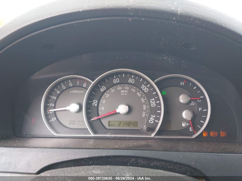 2007 Kia Sorento Ex VIN: KNDJD736575721655 Lot: 39725630