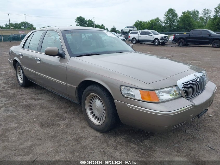 2001 Mercury Grand Marquis Ls VIN: 2MEFM75W21X652480 Lot: 39725634