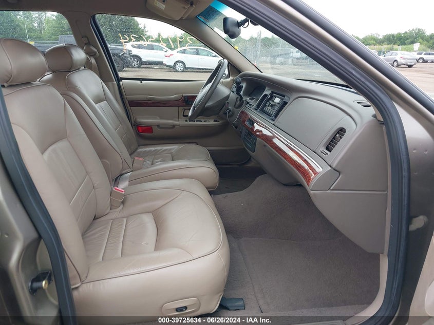 2001 Mercury Grand Marquis Ls VIN: 2MEFM75W21X652480 Lot: 39725634