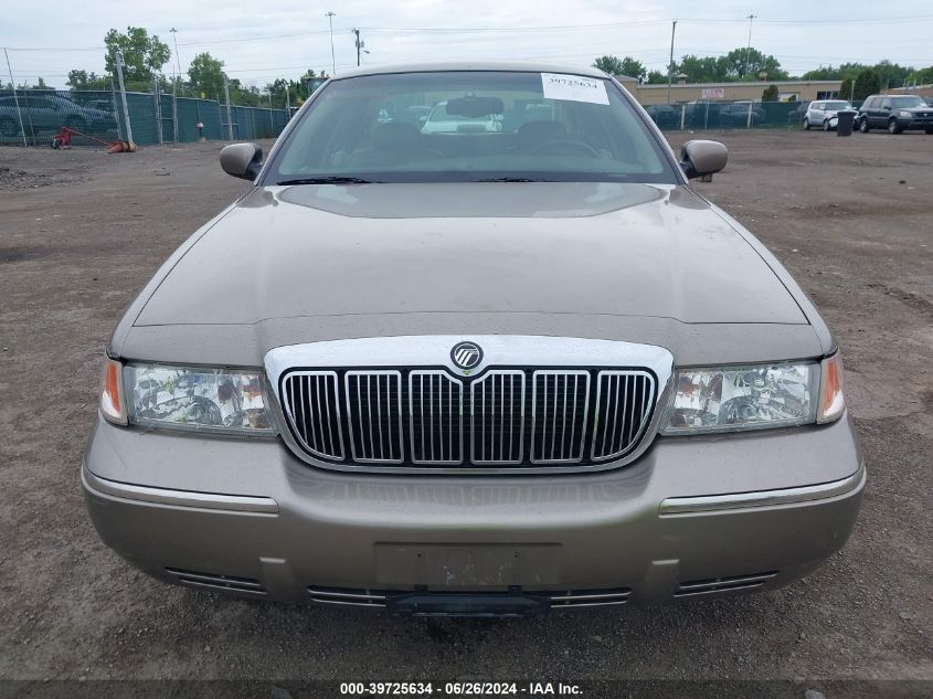 2001 Mercury Grand Marquis Ls VIN: 2MEFM75W21X652480 Lot: 39725634