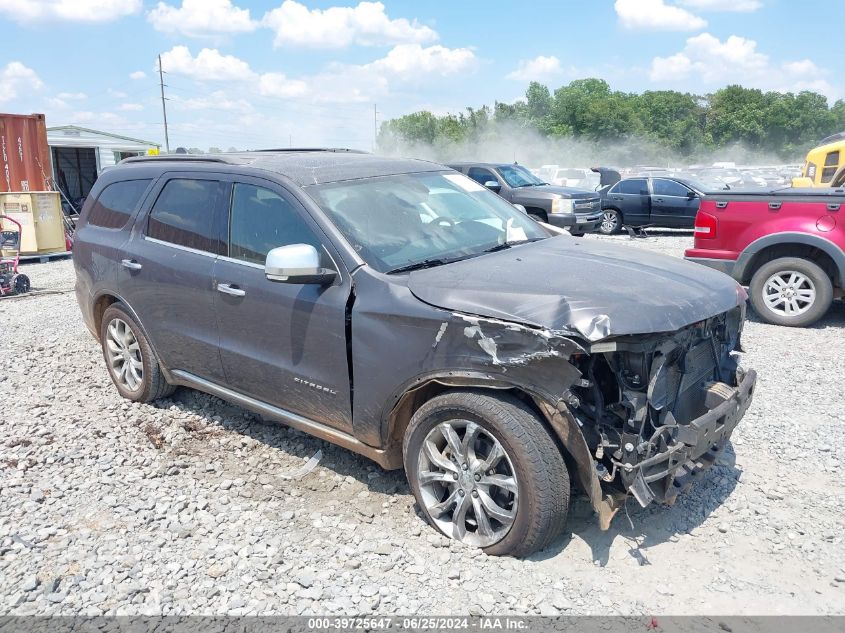 2017 Dodge Durango Citadel Anodized Platinum Rwd VIN: 1C4RDHEG7HC672308 Lot: 39725647