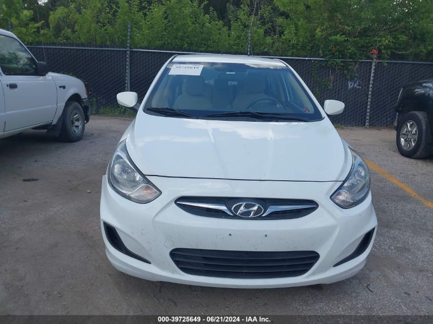 2014 Hyundai Accent Gls VIN: KMHCT4AE3EU686083 Lot: 39725649