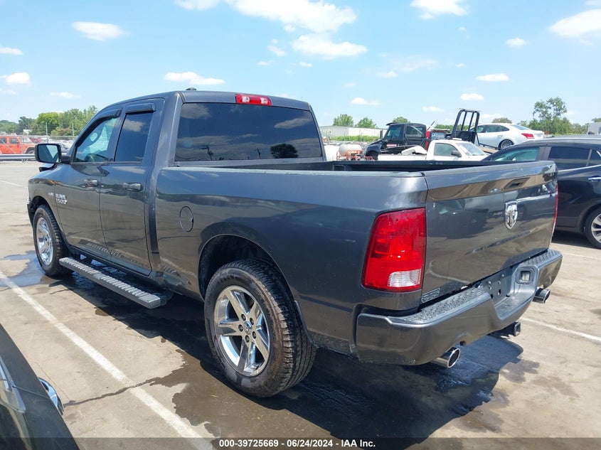 2017 Ram 1500 Express Quad Cab 4X2 6'4 Box VIN: 1C6RR6FT1HS791289 Lot: 39725669