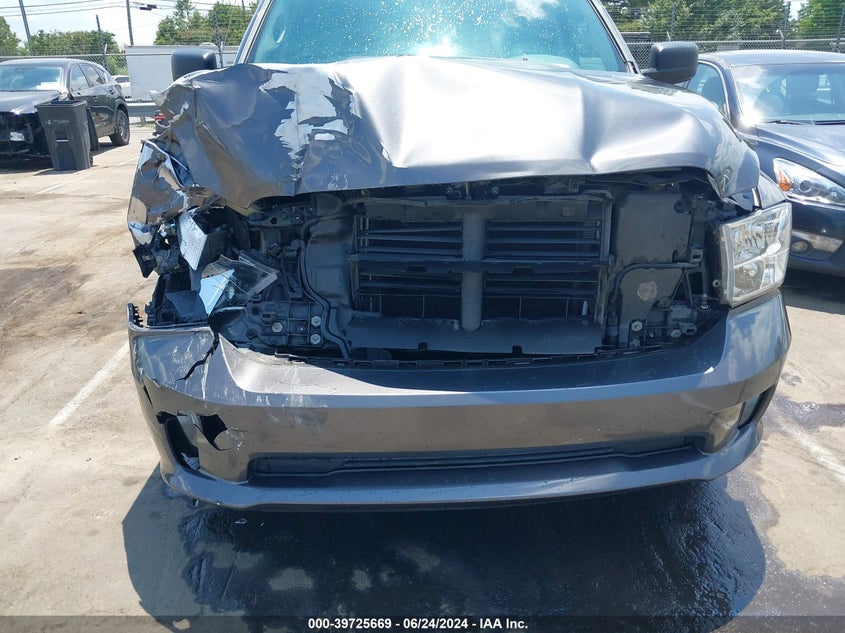 2017 Ram 1500 Express Quad Cab 4X2 6'4 Box VIN: 1C6RR6FT1HS791289 Lot: 39725669