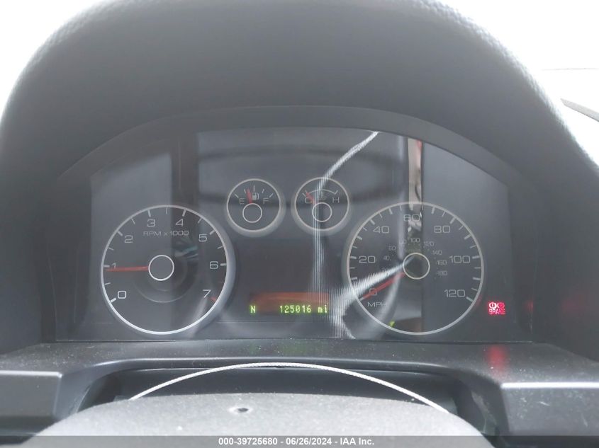 2008 Ford Fusion Sel VIN: 3FAHP08ZX8R187573 Lot: 39725680