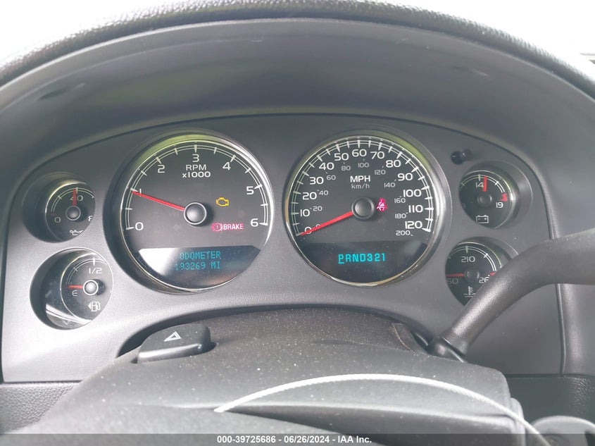 2007 Chevrolet Tahoe K1500 VIN: 1GNFK13067R294345 Lot: 39725686