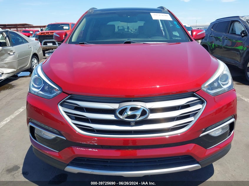 2017 Hyundai Santa Fe Sport 2.4L VIN: 5XYZU3LB3HG497450 Lot: 39725690