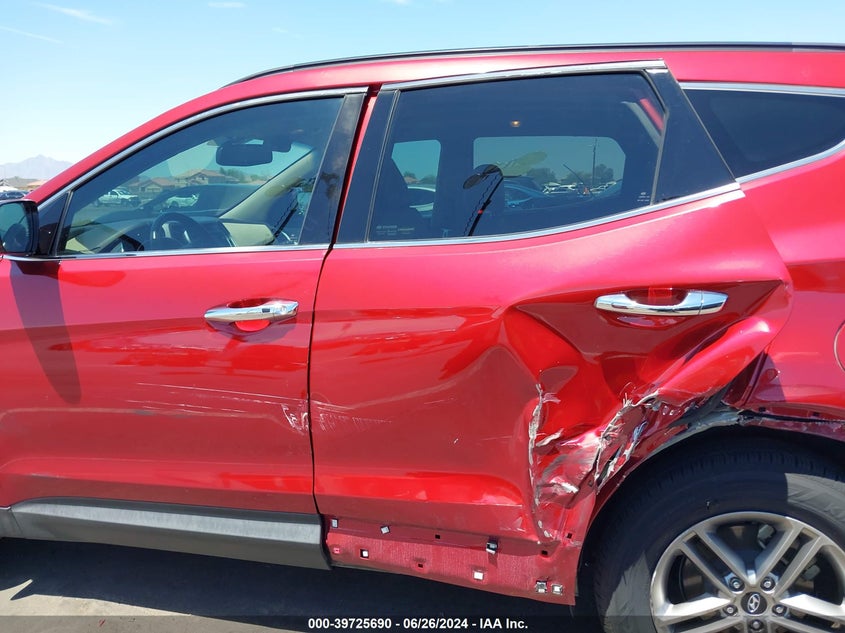 2017 Hyundai Santa Fe Sport 2.4L VIN: 5XYZU3LB3HG497450 Lot: 39725690