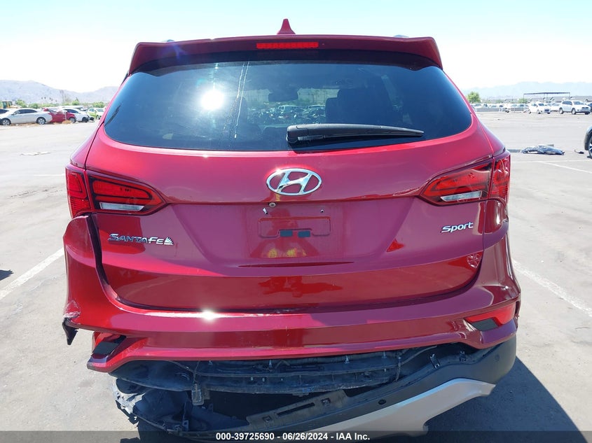 2017 Hyundai Santa Fe Sport 2.4L VIN: 5XYZU3LB3HG497450 Lot: 39725690