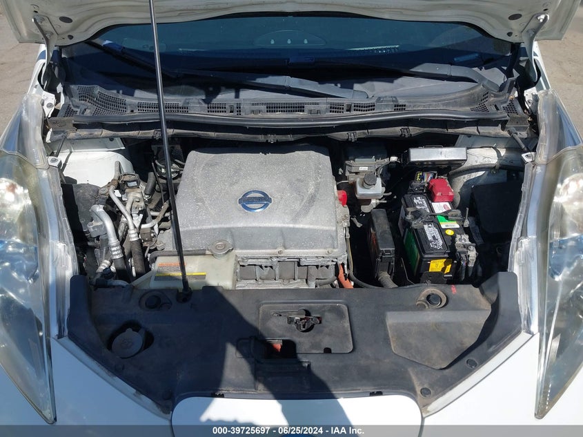 2013 Nissan Leaf S/Sv/Sl VIN: 1N4AZ0CP0DC404719 Lot: 39725697