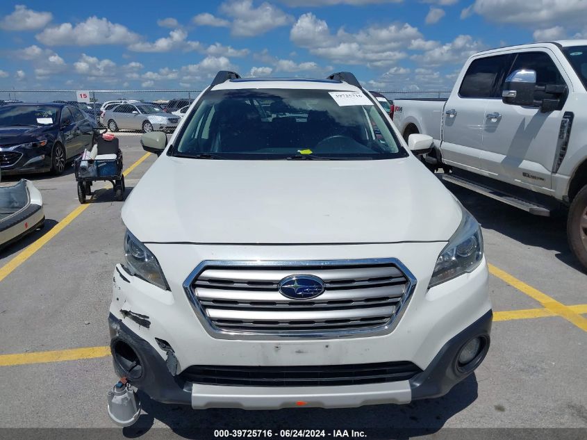 2015 SUBARU OUTBACK 2.5I LIMITED - 4S4BSALCXF3277692