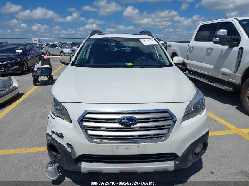 2015 Subaru Outback 2.5I Limited VIN: 4S4BSALCXF3277692 Lot: 39725716