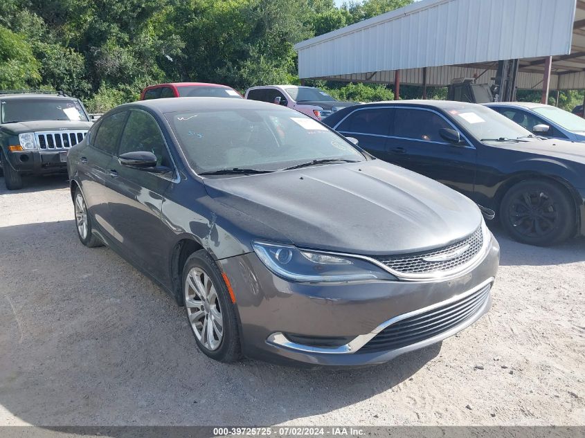 2015 Chrysler 200 Limited VIN: 1C3CCCAB5FN595935 Lot: 39725725