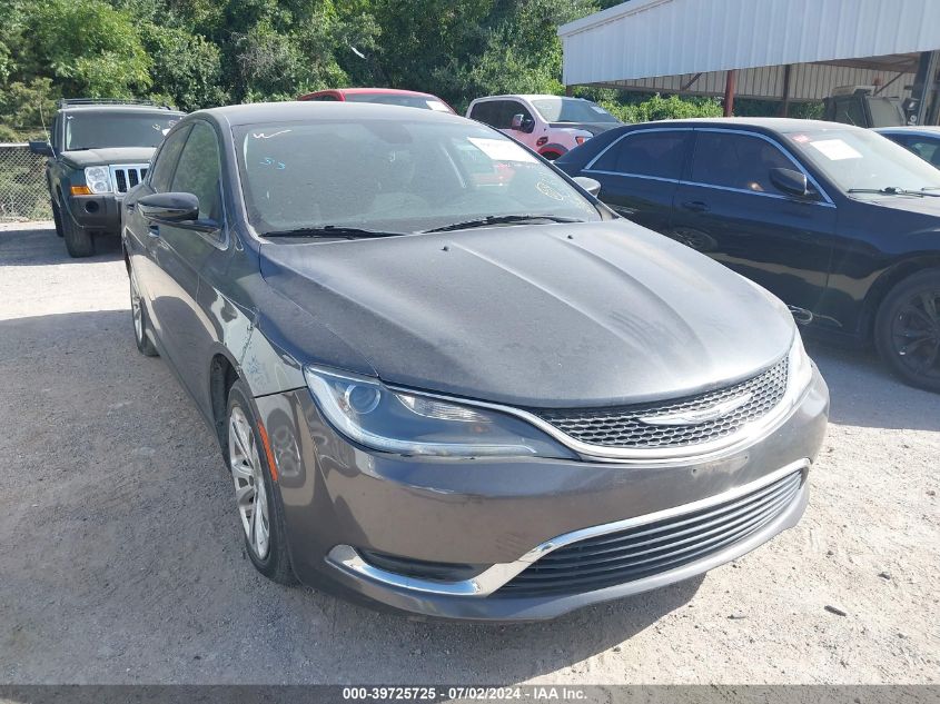 2015 Chrysler 200 Limited VIN: 1C3CCCAB5FN595935 Lot: 39725725