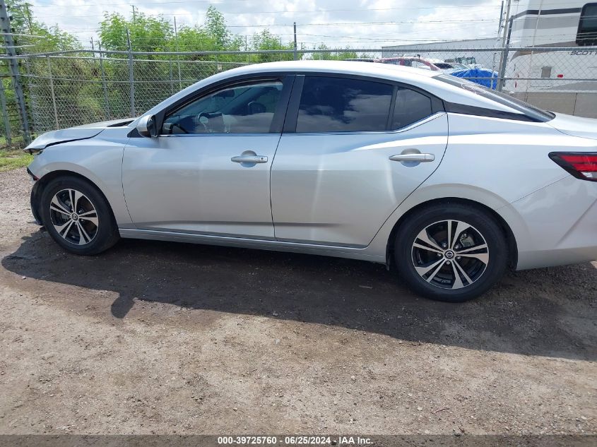 2023 Nissan Sentra Sv Xtronic Cvt VIN: 3N1AB8CV6PY225966 Lot: 39725760