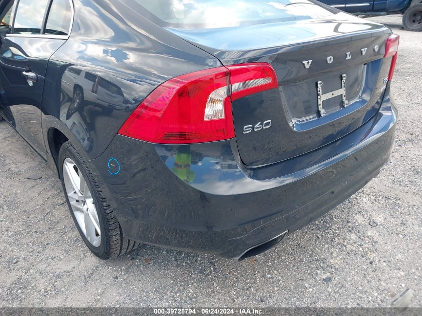 YV1612TK4F1363723 2015 Volvo S60 T5 Premier