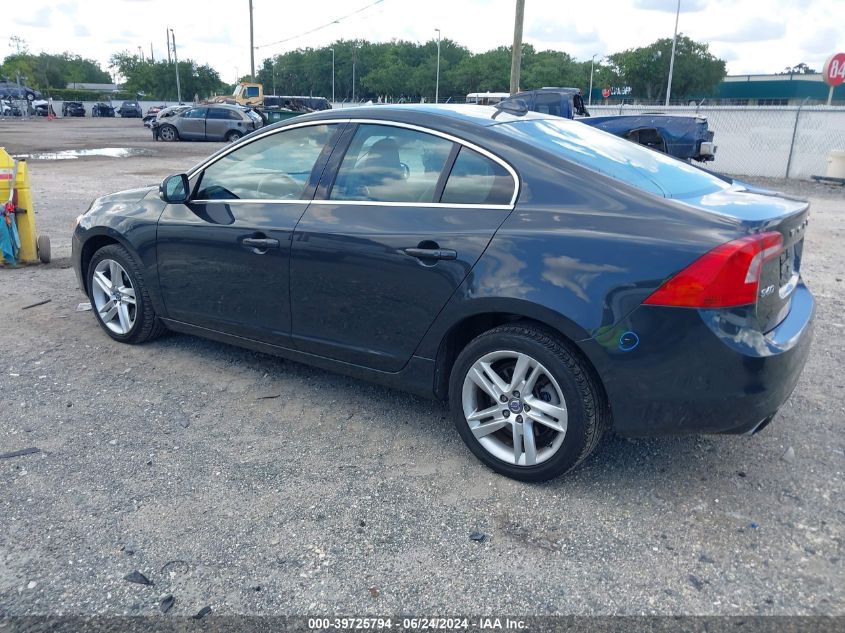 YV1612TK4F1363723 2015 Volvo S60 T5 Premier