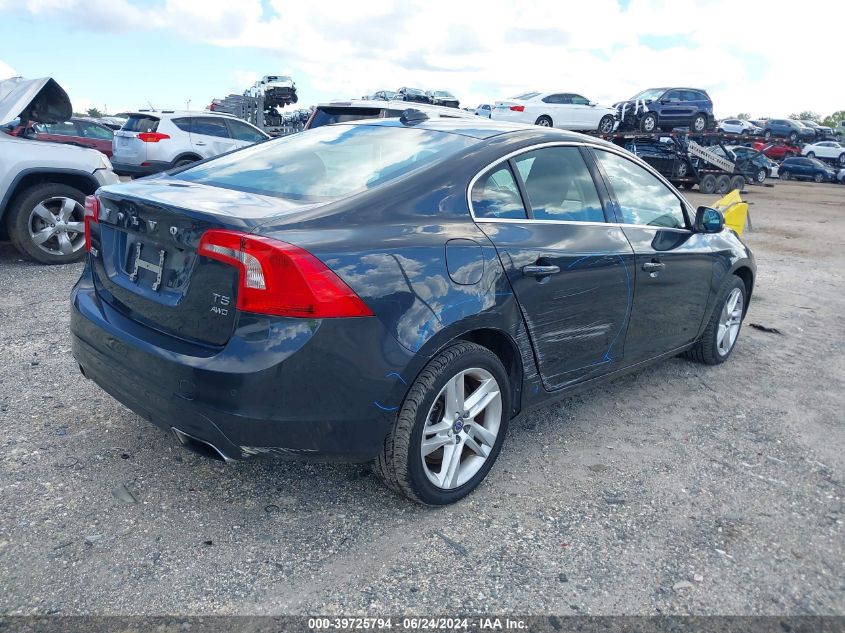 YV1612TK4F1363723 2015 Volvo S60 T5 Premier