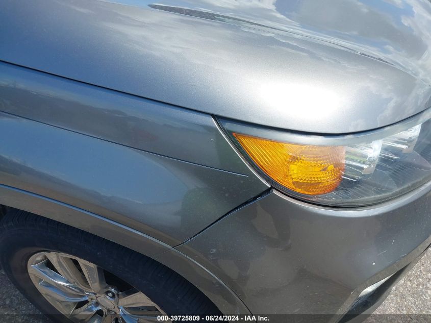 2012 Kia Sorento Sx V6 VIN: 5XYKW4A20CG258239 Lot: 39725809