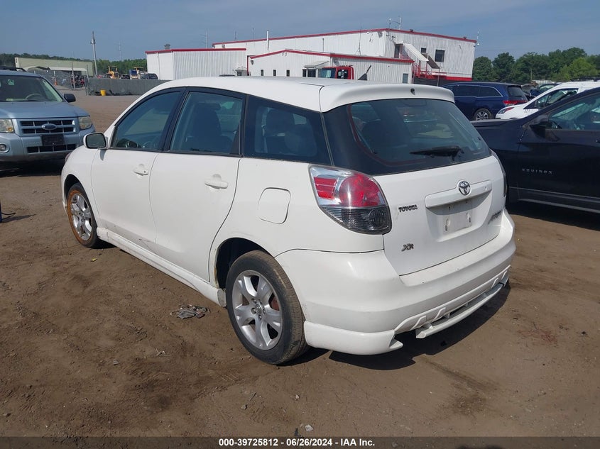 2007 Toyota Matrix Xr VIN: 2T1KR30E07C649650 Lot: 39725812