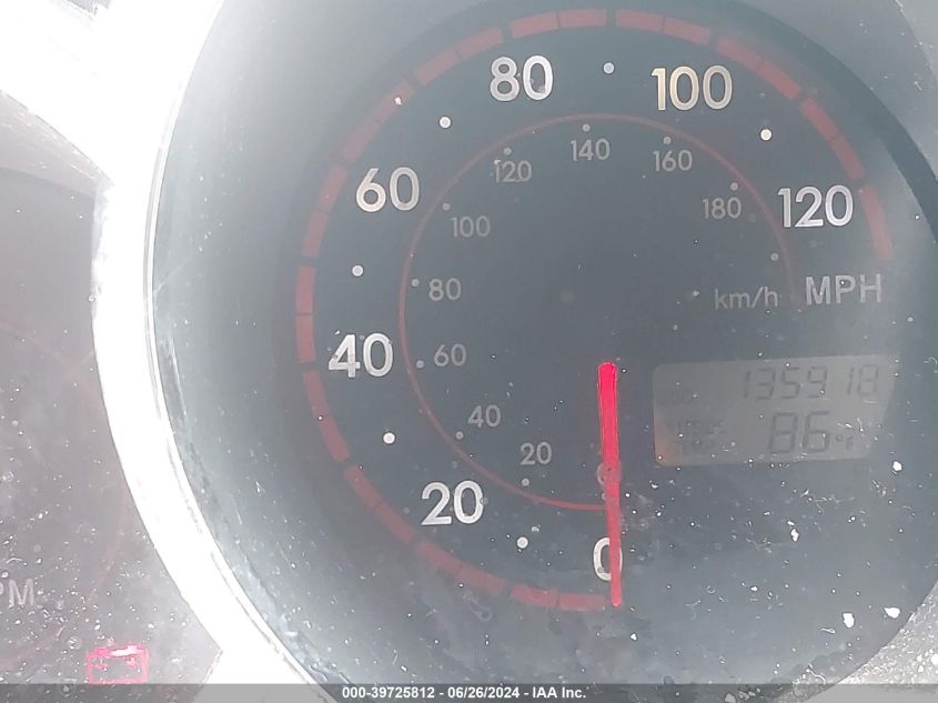 2007 Toyota Matrix Xr VIN: 2T1KR30E07C649650 Lot: 39725812