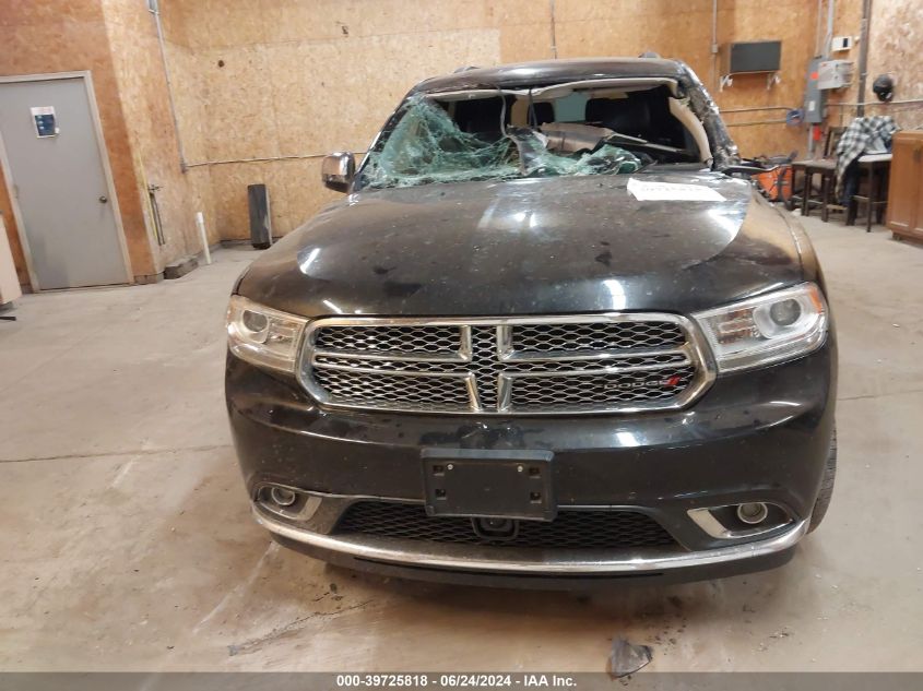 2014 Dodge Durango Citadel VIN: 1C4RDJEG9EC489821 Lot: 39725818